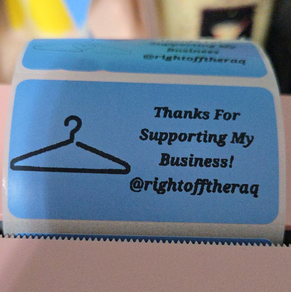 BUY NOW! Custom 100 Thermal Labels Available in Different Colors  "2.25x1.25" - Picture 12 of 16